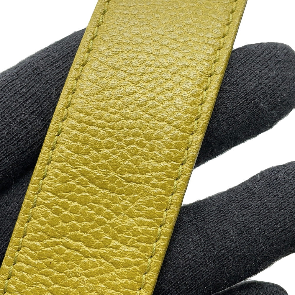 CHANEL Matelasse Waist Bag Light Green Caviar Leather