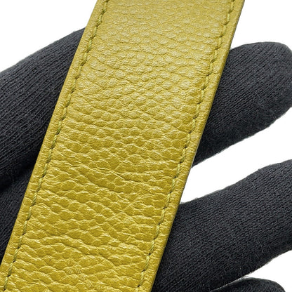 CHANEL Matelasse Waist Bag Light Green Caviar Leather