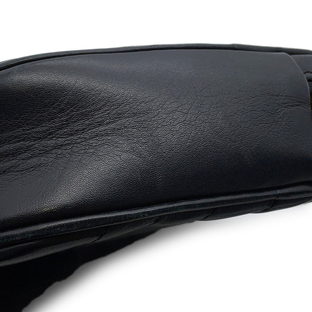 LOUIS VUITTON New Wave Heart Bag NoirM52796 Calf Leather