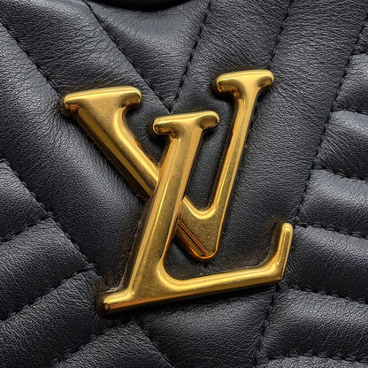 LOUIS VUITTON New Wave Heart Bag NoirM52796 Calf Leather