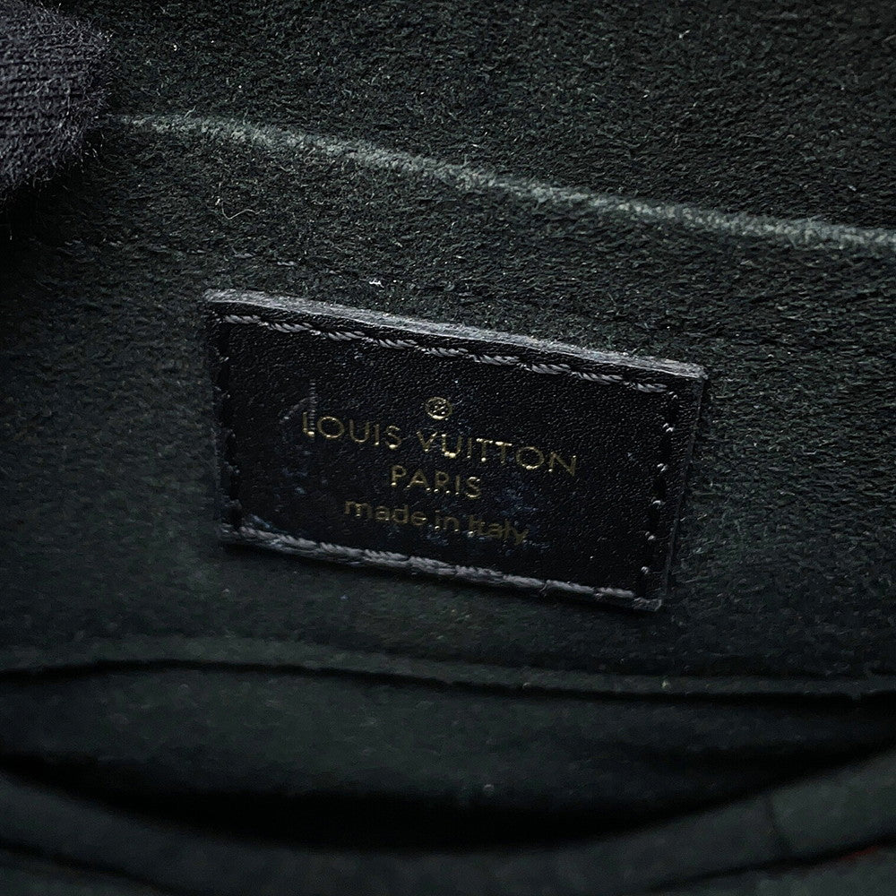 LOUIS VUITTON New Wave Heart Bag NoirM52796 Calf Leather