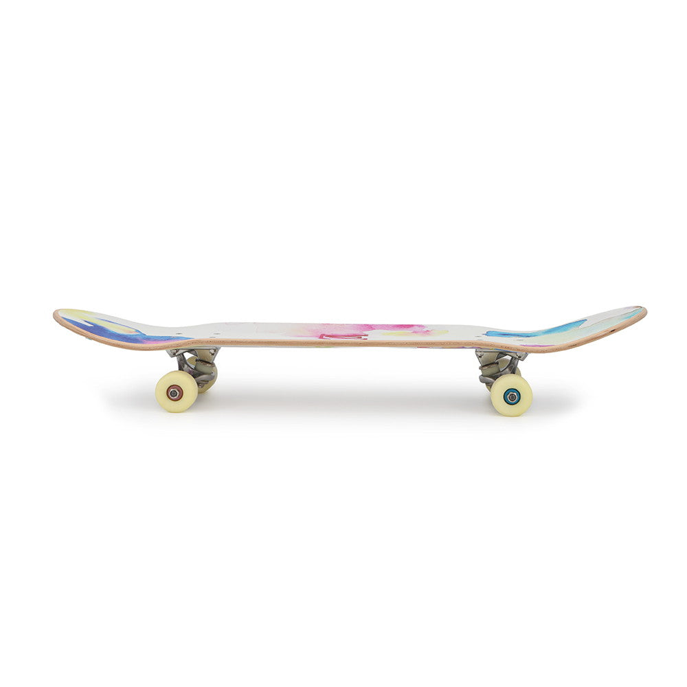LOUIS VUITTON skateboard White/MulticolorGI0622 Wood Monogram Watercolor
