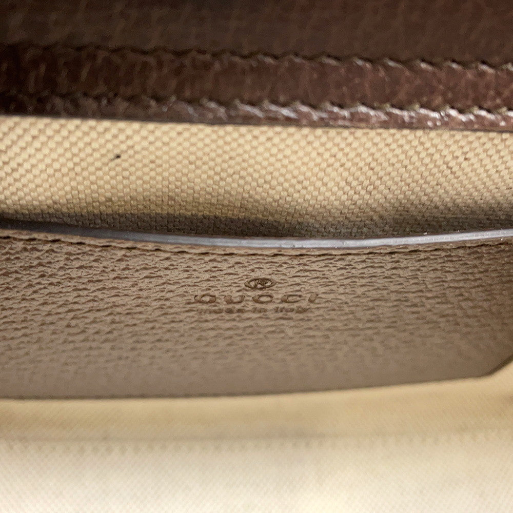 GUCCI Diana Jumbo GG 2-Way Bag Beige/Brown655661 GG Canvas Leather Size Mini