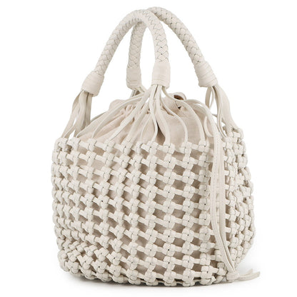 Bottega Veneta Cavallino Tote Bag White709612 Leather Canvas