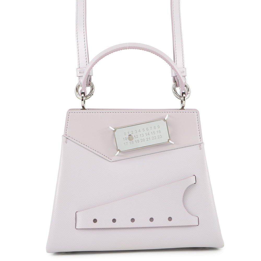 Maison Margiela Maison Margiela Snatched 2-Way Bag LavenderS56WG0168P4745 Leather Size Small