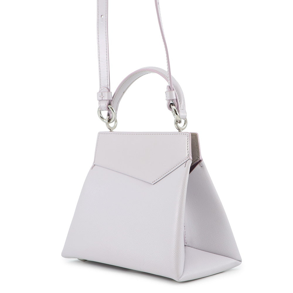 Maison Margiela Maison Margiela Snatched 2-Way Bag LavenderS56WG0168P4745 Leather Size Small