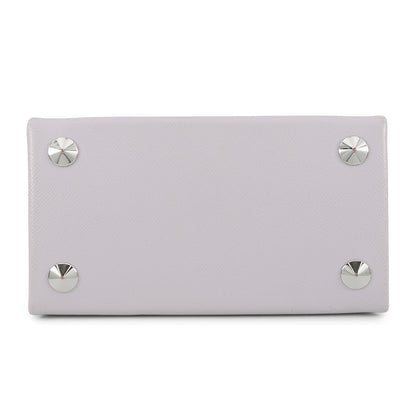Maison Margiela Maison Margiela Snatched 2-Way Bag LavenderS56WG0168P4745 Leather Size Small