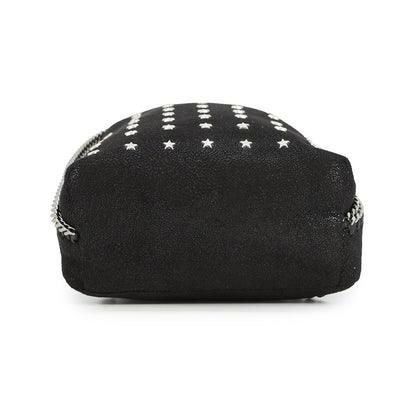 Stella McCartney Falabella Star Studded Backpack Black468952 Polyester