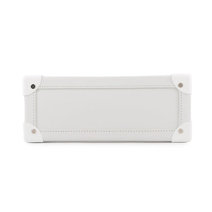LOUIS VUITTON Soft Trunk Epi Plage Shoulder Bag White/TransparentM55602 PVC Leather
