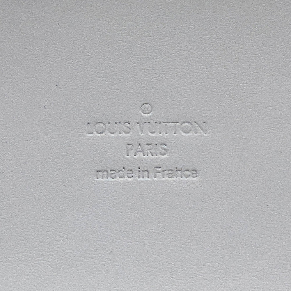 LOUIS VUITTON Soft Trunk Epi Plage Shoulder Bag White/TransparentM55602 PVC Leather