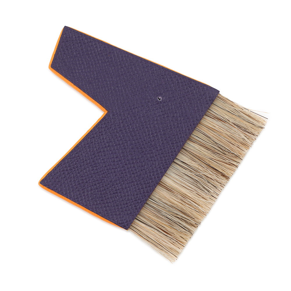 HERMES Petit H Pocket Brush Iris Epsom