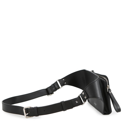 Valentino Garavani VLTN Logo Crossbody Bag BlackVY2B0A10WJW Leather