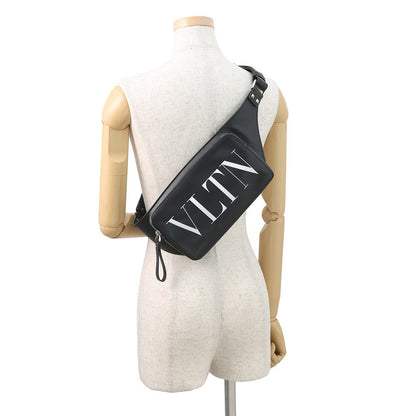 Valentino Garavani VLTN Logo Crossbody Bag BlackVY2B0A10WJW Leather