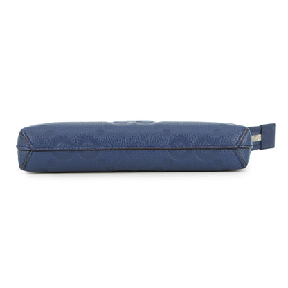 GUCCI jumbo GG messenger bag Navy761747 Leather Size Small