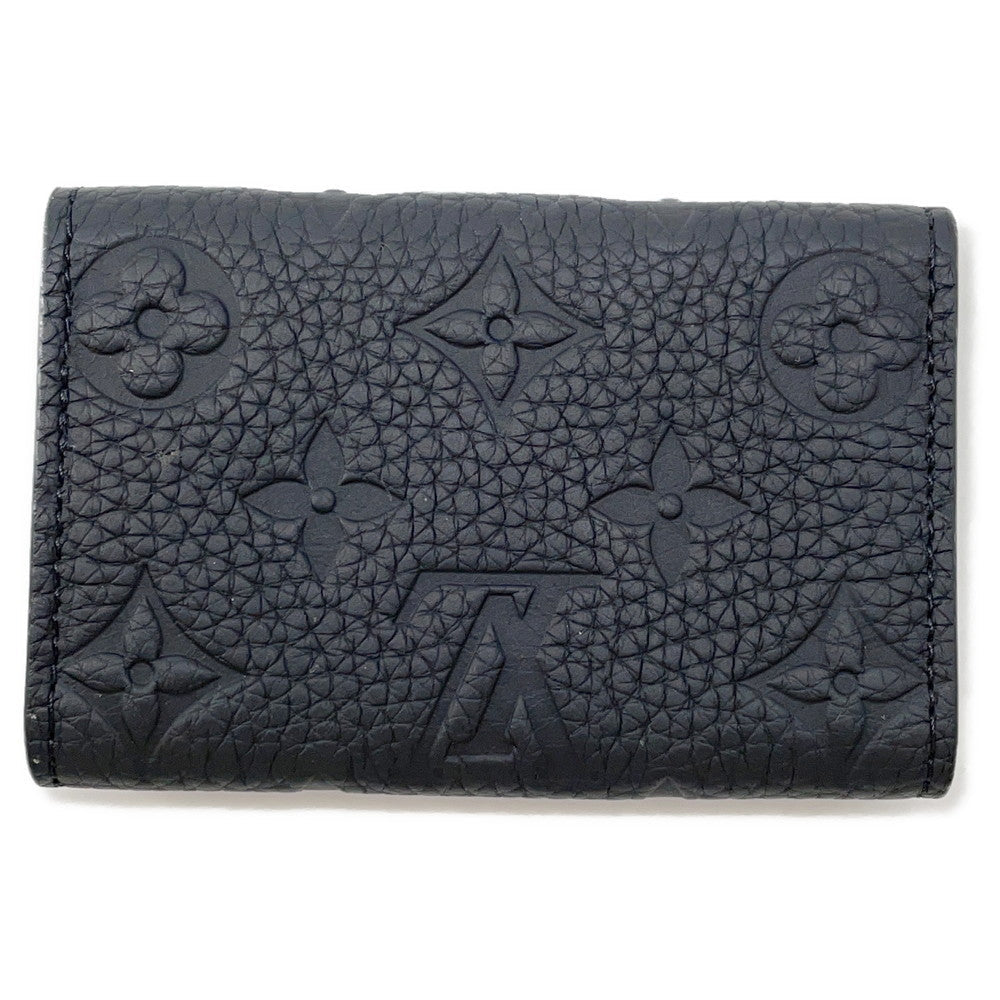 LOUIS VUITTON Multicles6 NoirM82604 Taurillon Leather Monogram・Pattern