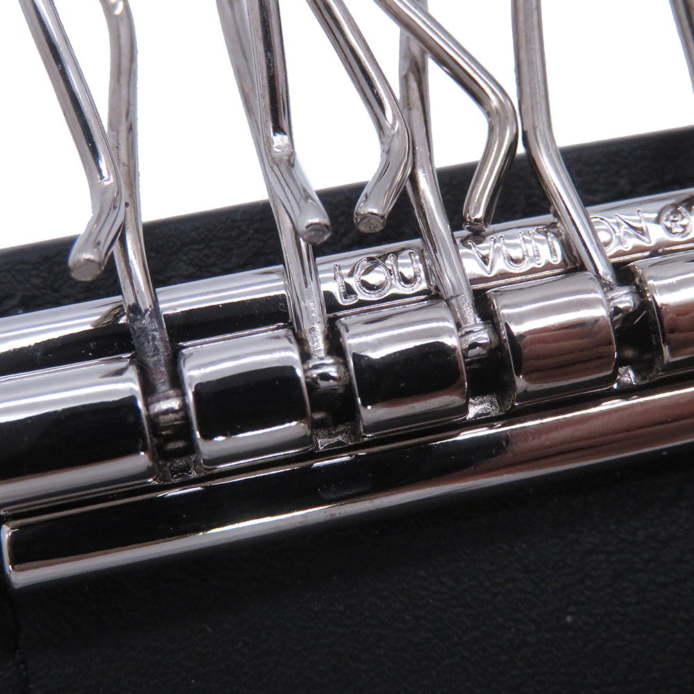 LOUIS VUITTON Multicles6 NoirM82604 Taurillon Leather Monogram・Pattern