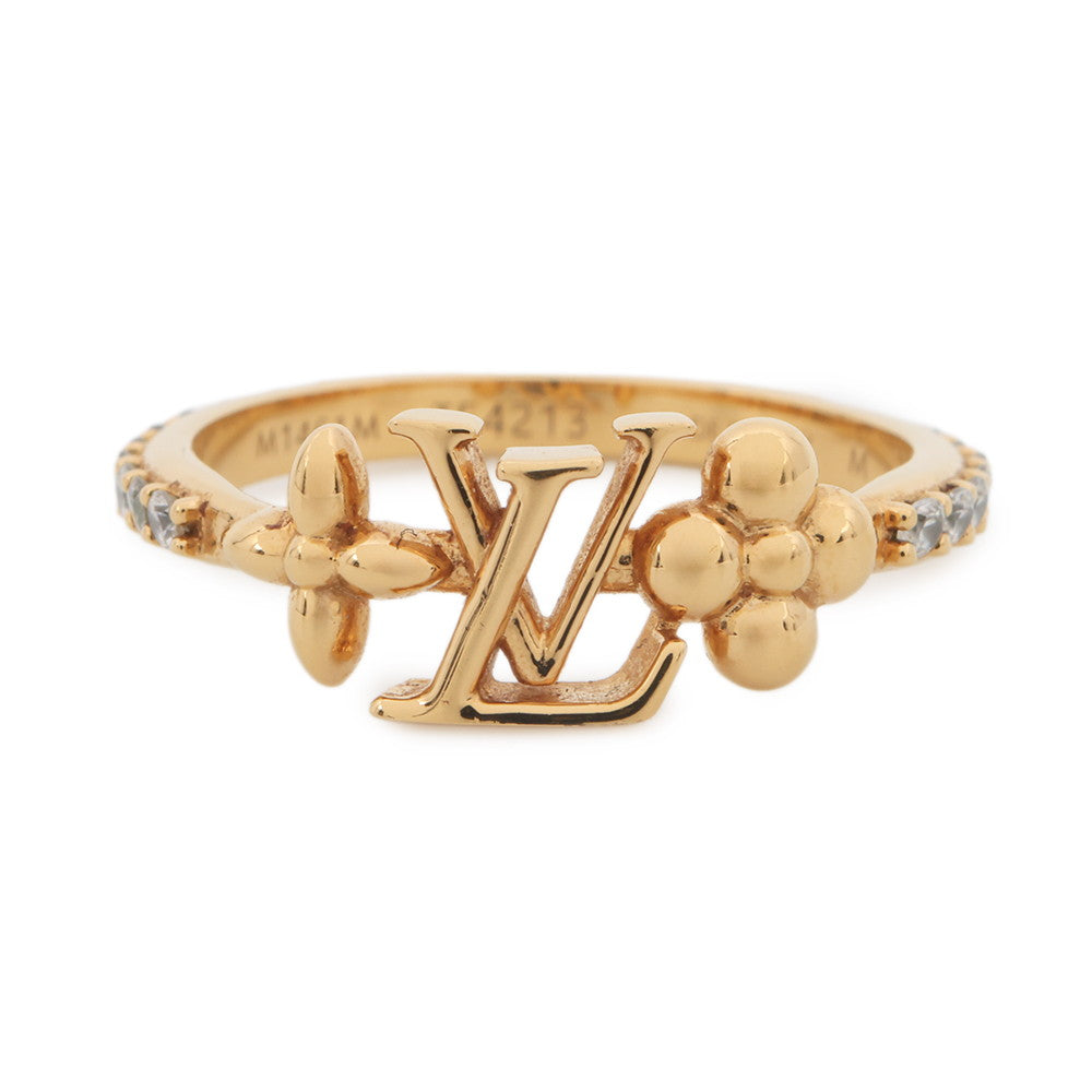 LOUIS VUITTON LVIconic Ring Size M GoldM1461M Gold Plated