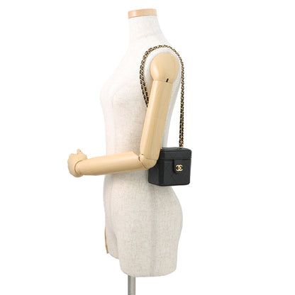 CHANEL Vanity ChainShoulder Bag BlackAP3459 Lambskin