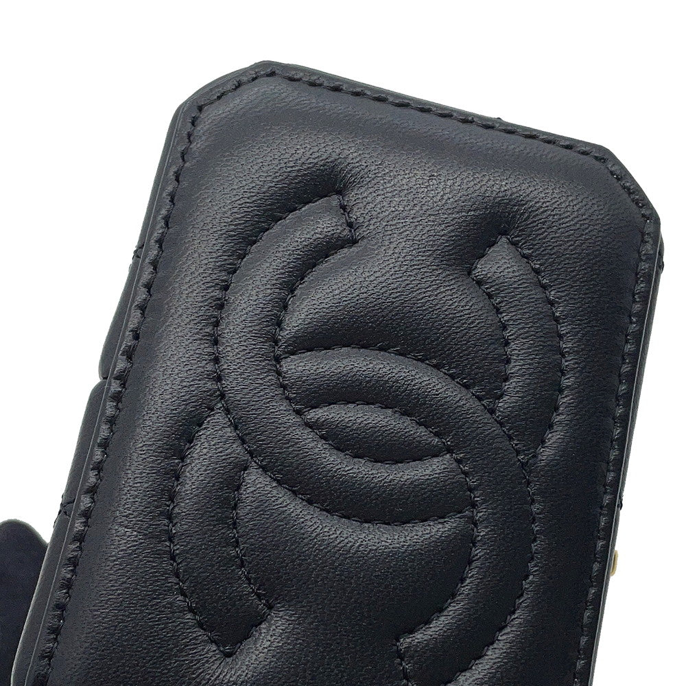 CHANEL Vanity ChainShoulder Bag BlackAP3459 Lambskin