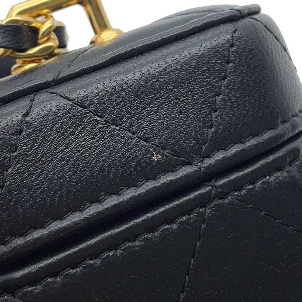 CHANEL Vanity ChainShoulder Bag BlackAP3459 Lambskin