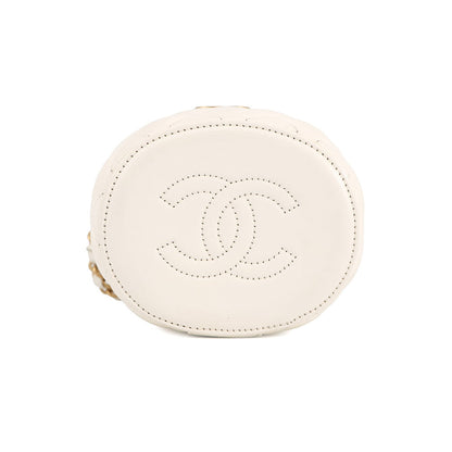 CHANEL ChainShoulder Bag WhiteAS2641 Lambskin