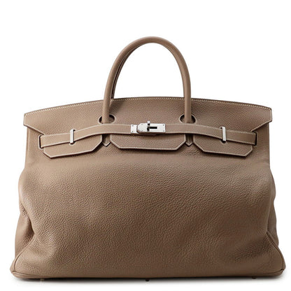 HERMES Birkin Etoupe Taurillon Clemence Size 50