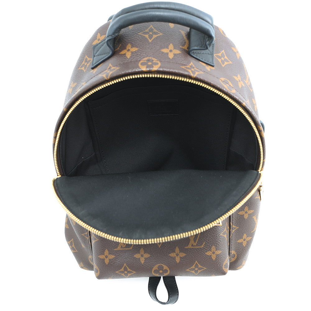 LOUIS VUITTON Palm Springs Backpack NoirM44871 Monogram Size PM