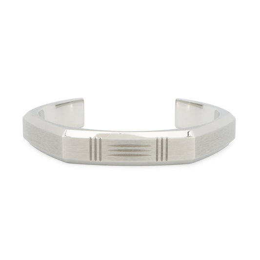 HERMES ToolBox Bangle Size T4 Stainless Steel