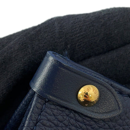 LOUIS VUITTON Onthego MM NavyM24834 Grained Calf Leather Sailor's Knot Nautical Size MM