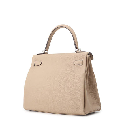 HERMES Kelly Retourne Trench Taurillon Clemence Size 28