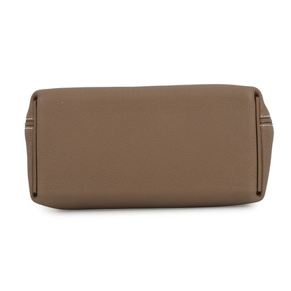 HERMES 24/24 Sac Van Quatre Etoupe Togo Leather Swift Leather Size 29