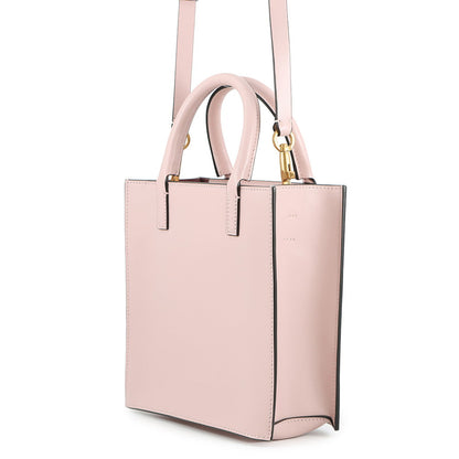 Valentino Garavani V Logo WALK 2WAY Handbag PinkXW9B0H23QEL Leather