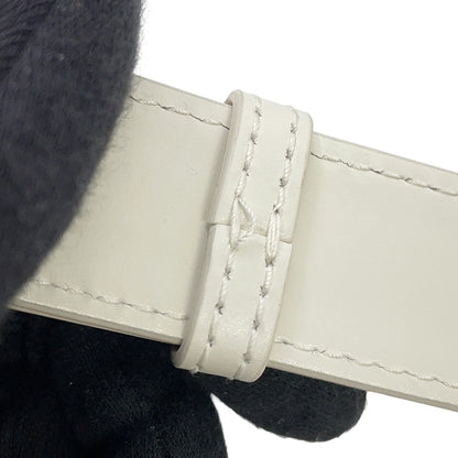 Dior Macrocannage Dior Camp Shoulder Bag WhiteM1243BNEY Leather Size Small