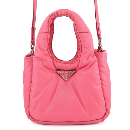 PRADA Re-Nylon 2WAY Handbag Pink1BA359 Nylon