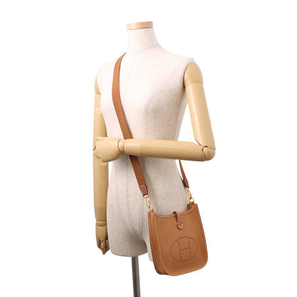 HERMES Evelyne Long Gold Taurillon Clemence Size TPM