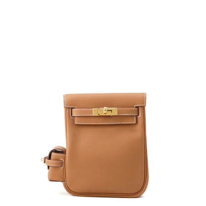 HERMES Kelly Jump Gold Swift Leather