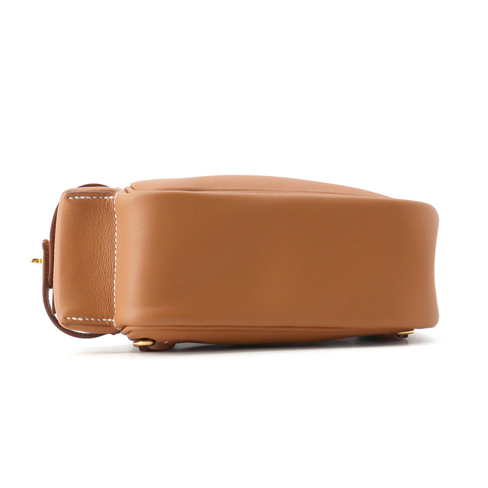 HERMES Kelly Jump Gold Swift Leather