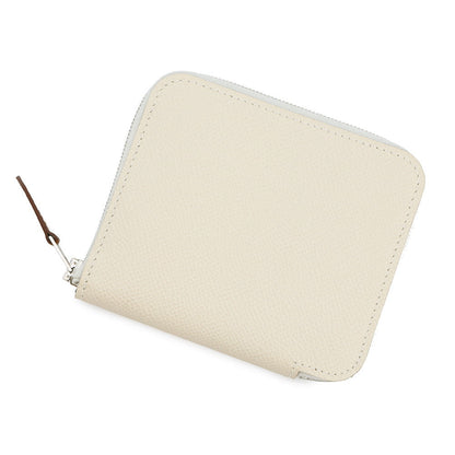 HERMES Azap compact silk in Craie Epsom