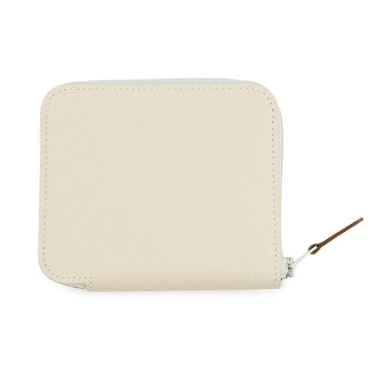 HERMES Azap compact silk in Craie Epsom