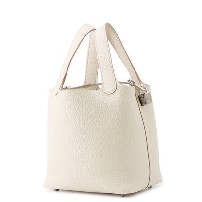 HERMES Picotin Lock Beton Taurillon Clemence Size PM