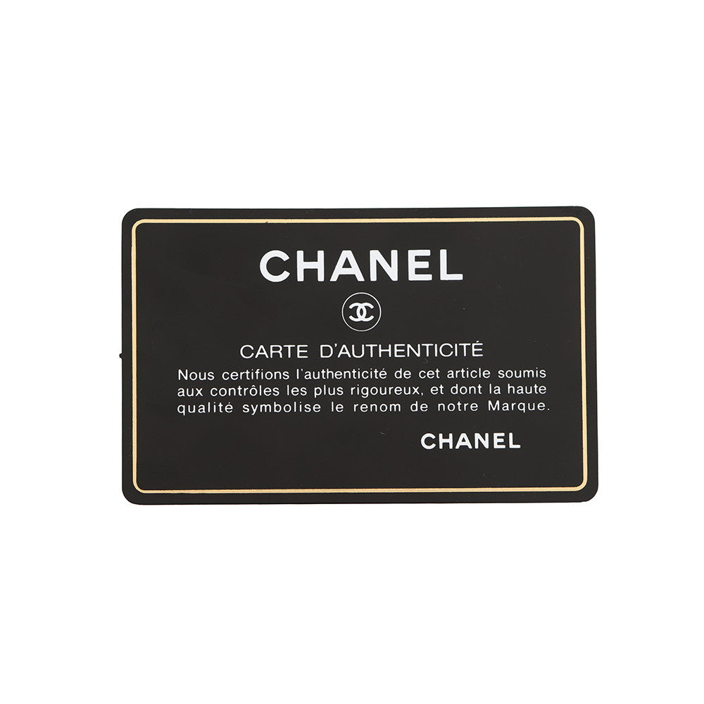 CHANEL CC Logo Cava 2-Way Tote Bag BlackAS0448 Leather