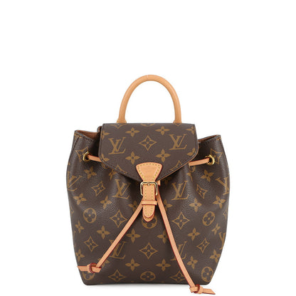 LOUIS VUITTON Montsouris NM BrownM45502 Monogram Size BB