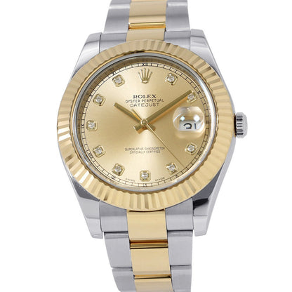 ROLEX Datejust II W41mm Stainless Steel K18YG Champagne Dial116333G