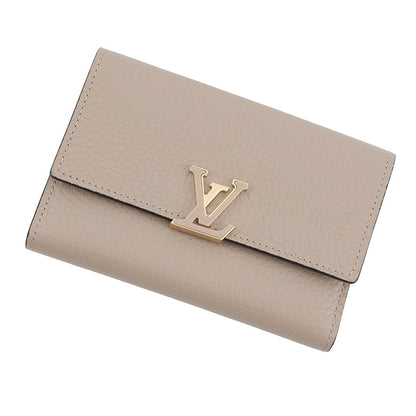LOUIS VUITTON Portefeuille Capucine Compact GaletM62159 Taurillon Leather