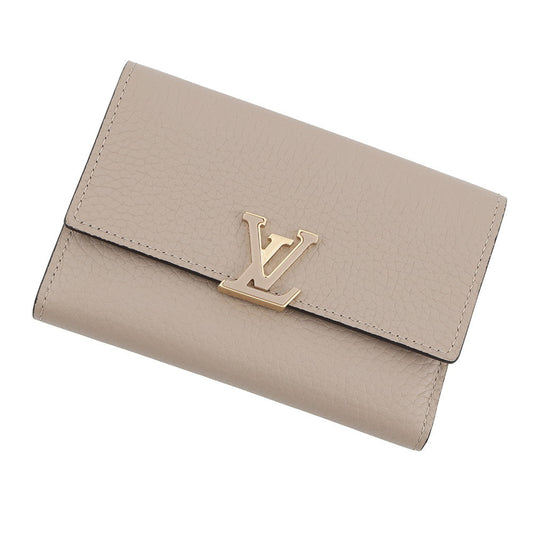 LOUIS VUITTON Portefeuille Capucine Compact GaletM62159 Taurillon Leather
