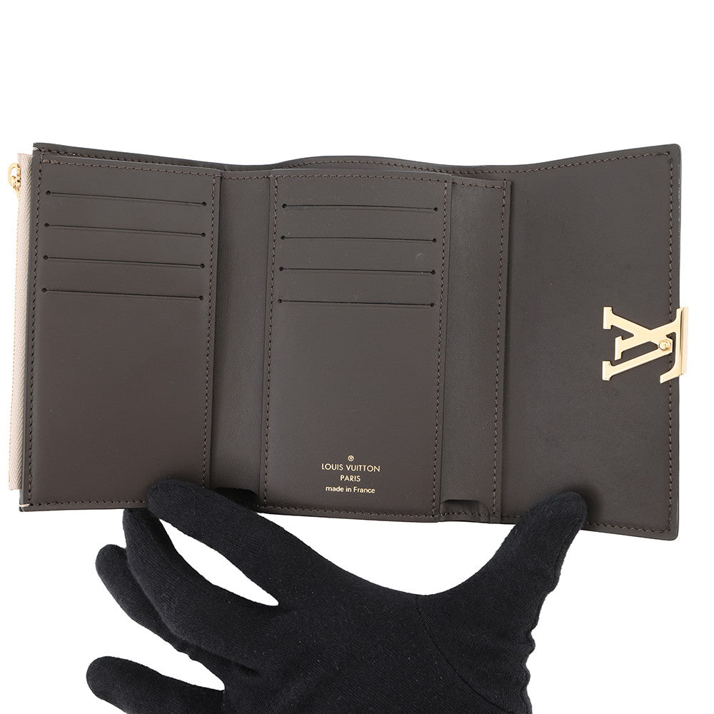 LOUIS VUITTON Portefeuille Capucine Compact GaletM62159 Taurillon Leather