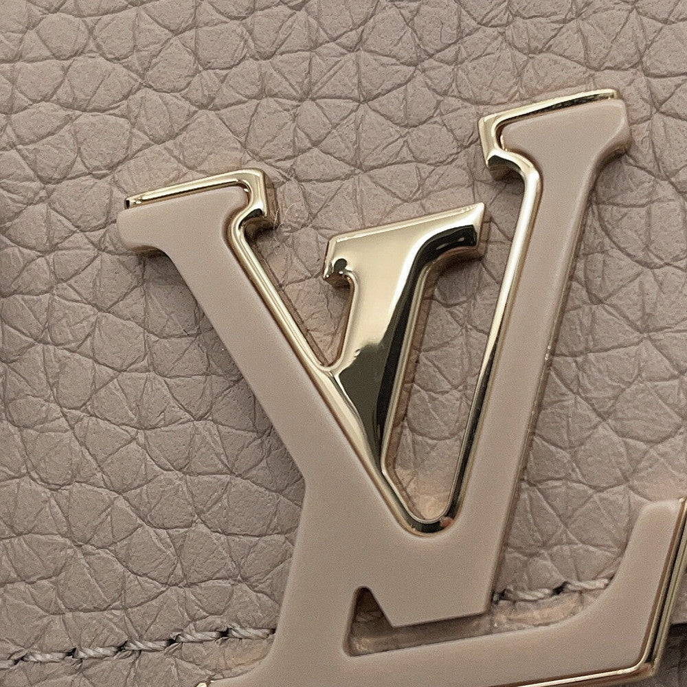 LOUIS VUITTON Portefeuille Capucine Compact GaletM62159 Taurillon Leather