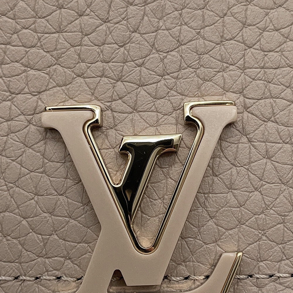 LOUIS VUITTON Portefeuille Capucine Compact GaletM62159 Taurillon Leather