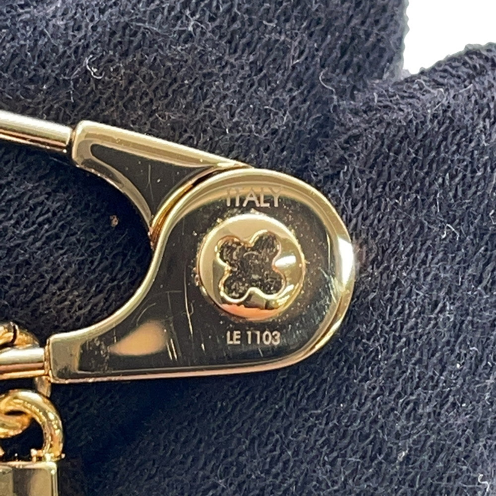 LOUIS VUITTON LOVE Safety Pin Motif Brooch Gold/SilverM67035 Metal Rhinestone