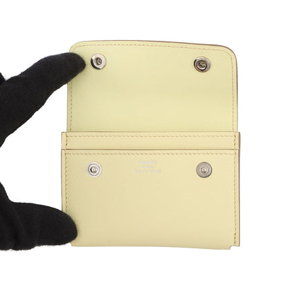 HERMES HERMES nap Jaune Milton Swift Leather